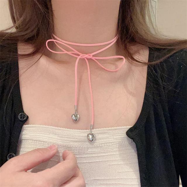 Heart Bow Choker Product Image