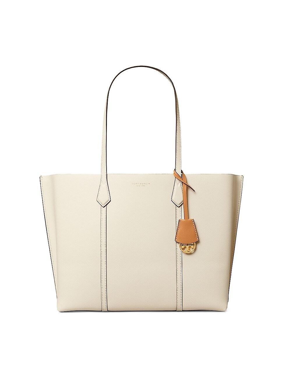 Womens Perry Leather Tote Product Image