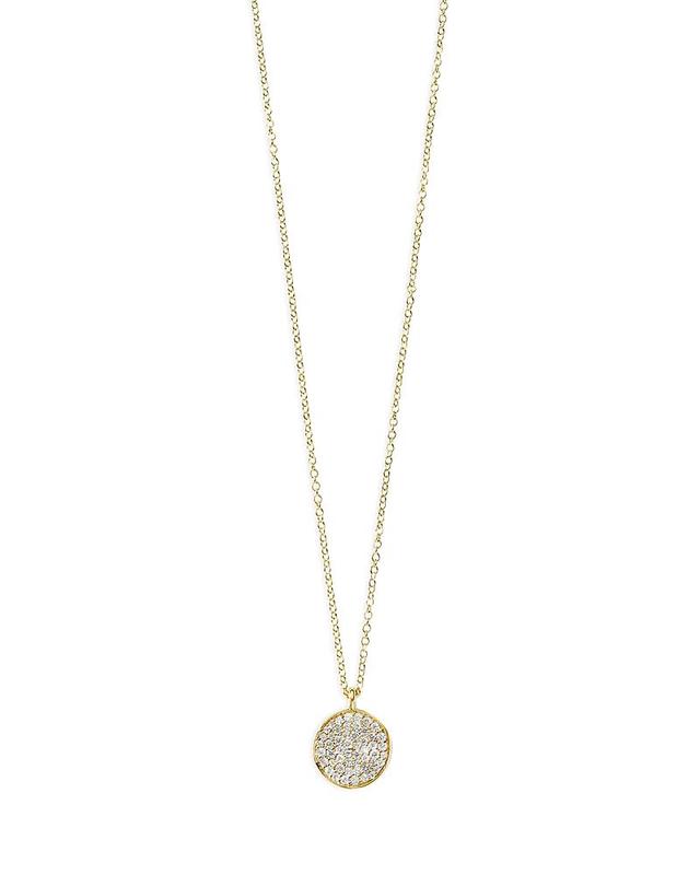 Ippolita 18K Yellow Gold Stardust Diamond Small Flower Pendant Necklace, 16-18 Product Image