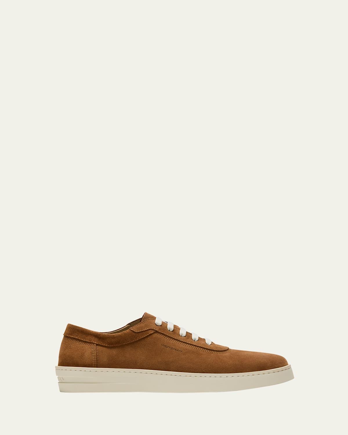 Mens Hamptons Suede Low-Top Sneakers Product Image