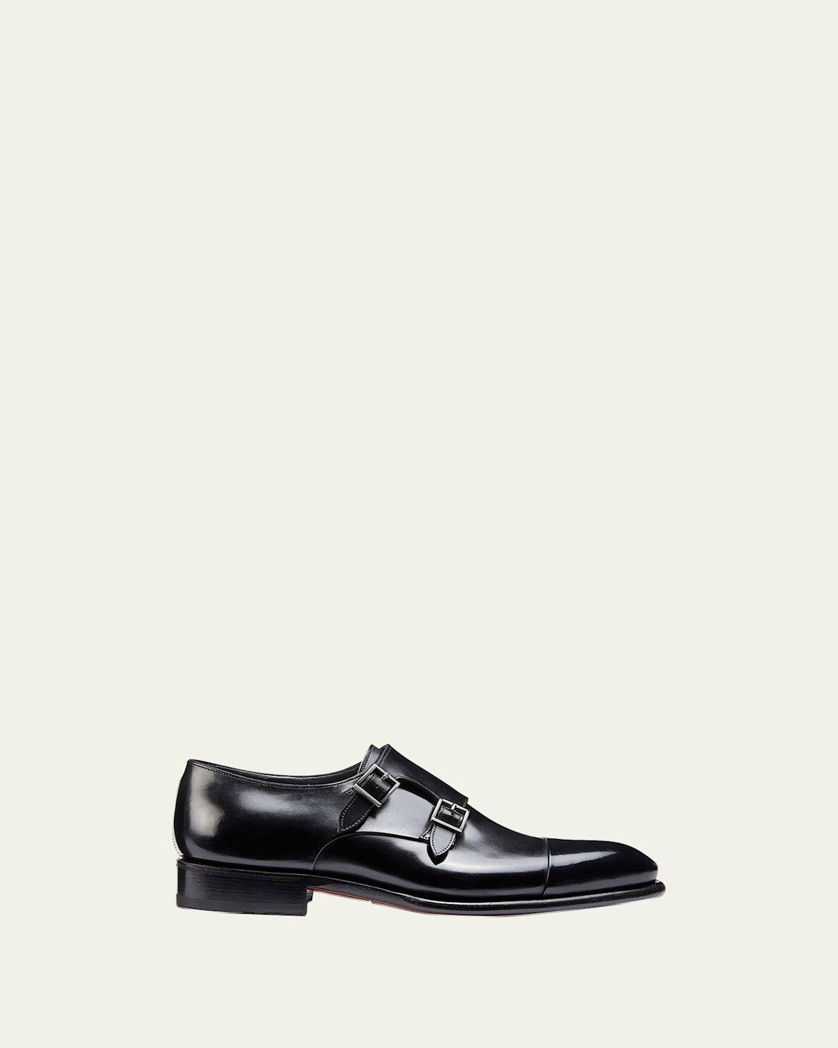 Men's Ira Double-Monk Loafers Product Image