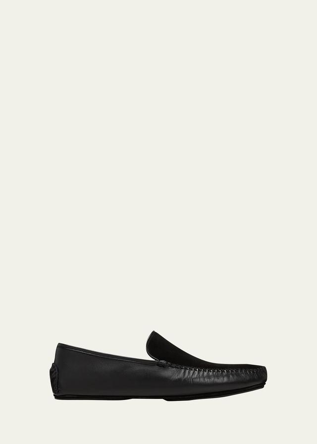 Mens Mayfair Suede-Leather Loafers Product Image