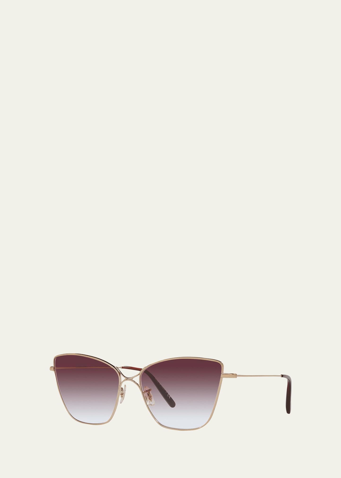 Marlyse Oversized Metal Cat-Eye Sunglasses product image