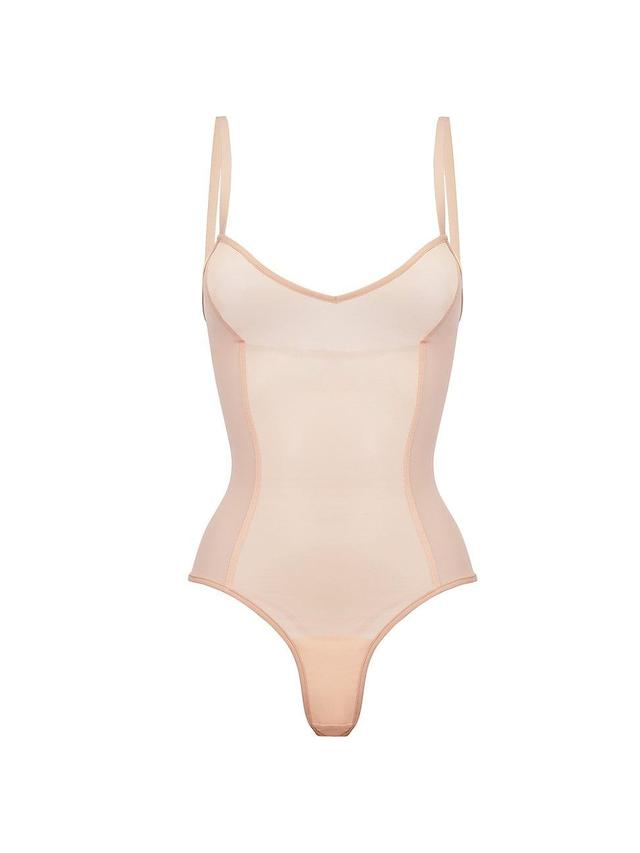 Womens All Mesh Thong Bodysuit Product Image