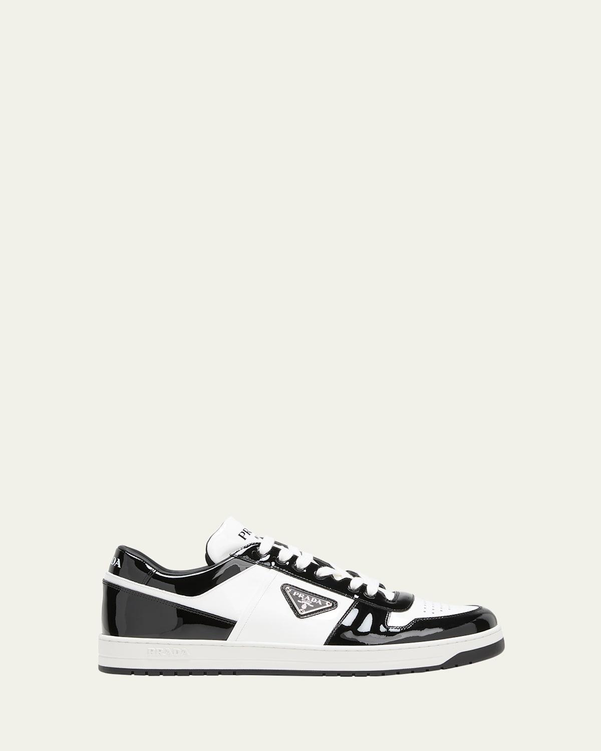 Mens Downtown Patent Leather Sneakers Product Image