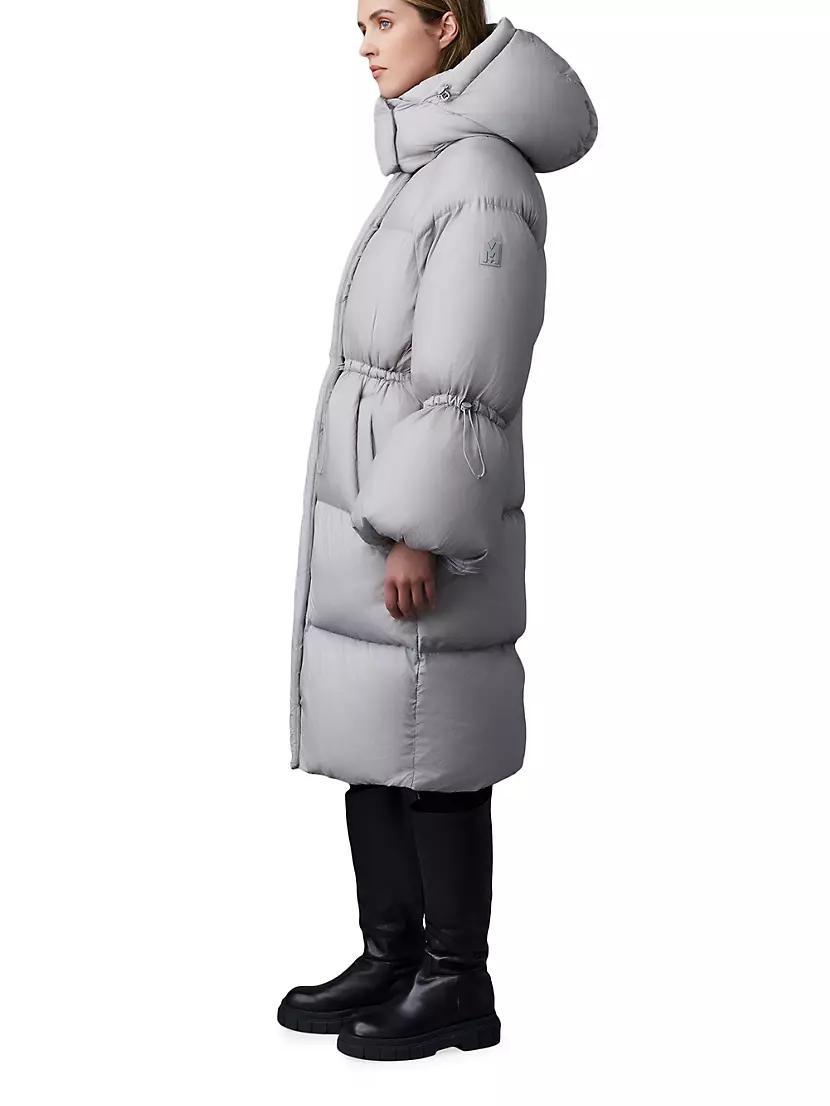 Lenzi Hooded Matte Shell Puffer Down Coat Product Image