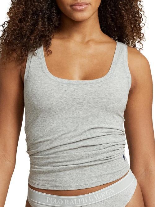 Womens Scoopneck Stretch-Cotton Tank Product Image