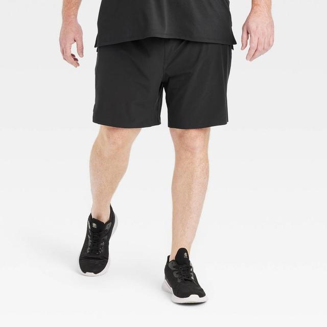 Mens Big Unlined Run Shorts 7 - All In Motion Black 2XL Product Image