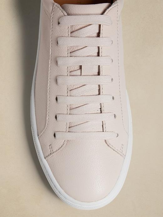 Nickola Pebbled Leather Sneaker product image