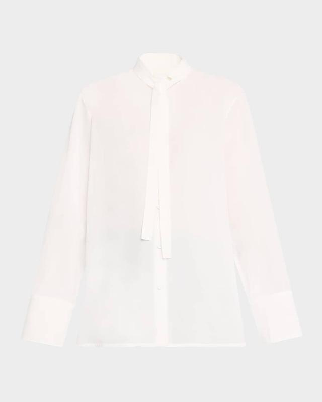 Neck-Tie Button-Down Shirt Product Image