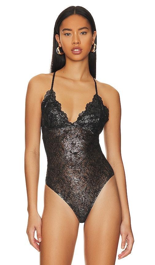 ALLSAINTS Erity Coated Bodysuit Size 6. Product Image