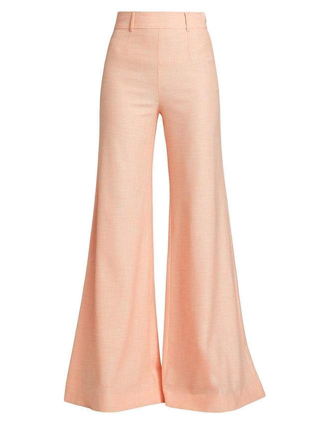 Womens Deborah High-Rise Wide-Leg Pants Product Image