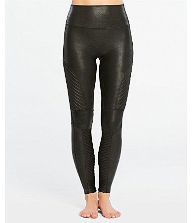 Spanx Moto Faux Leather Leggings Product Image