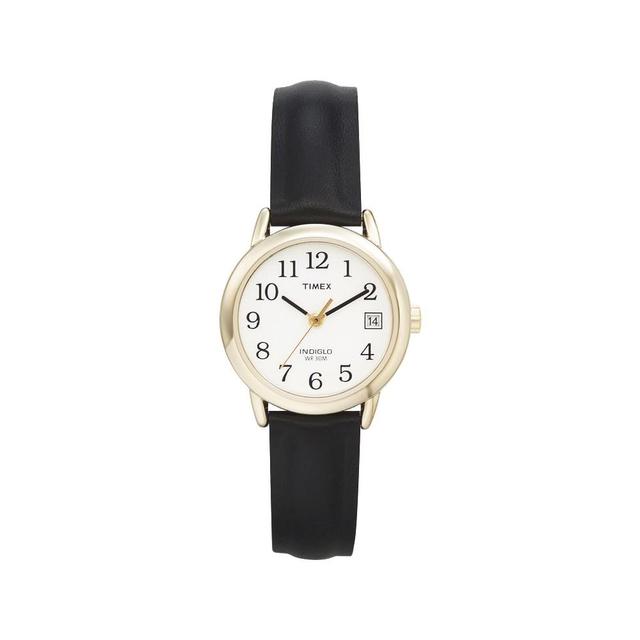 Timex Womens Leather Watch - T2H341 Black Product Image