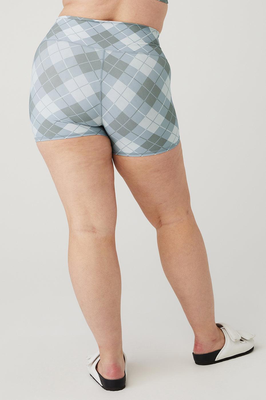 4" Vapor High-Waist Argyle Short - Gravel/Titanium Female Product Image