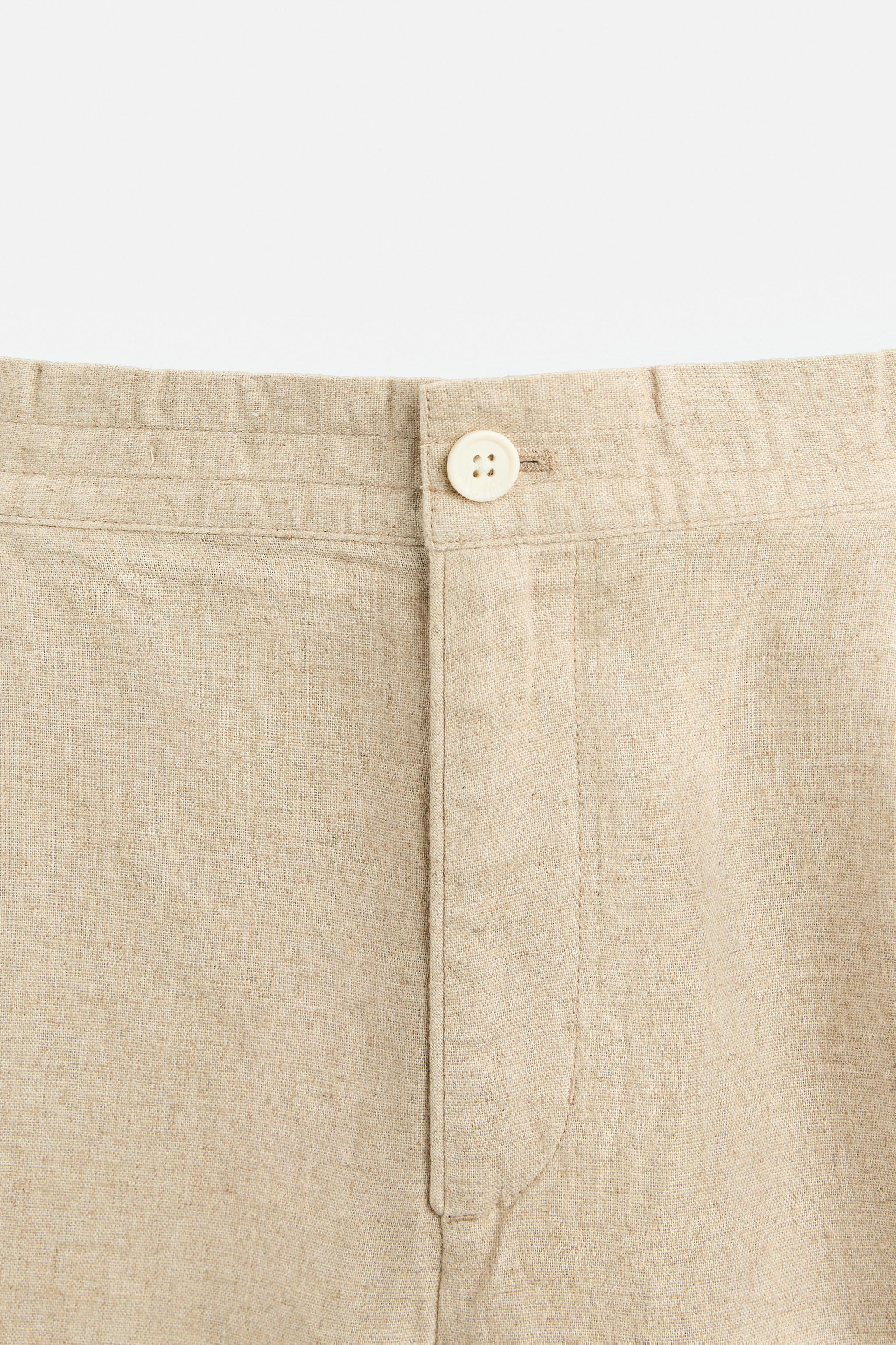 LINEN - VISCOSE SHORTS Product Image