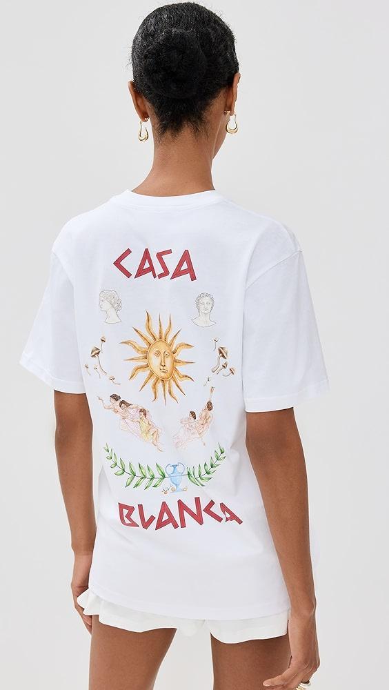 Casablanca Le Temple Du Savoir Printed Tee | Shopbop Product Image