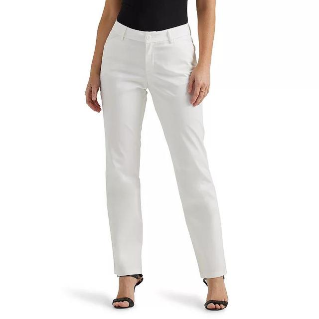 Womens Lee Wrinkle-Free Relaxed Fit Straight-Leg Pants Product Image