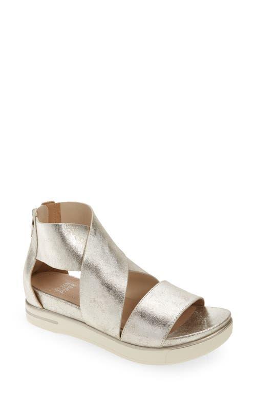 Eileen Fisher Sport (Platinum Glitter Suede) Women's Sandals Product Image