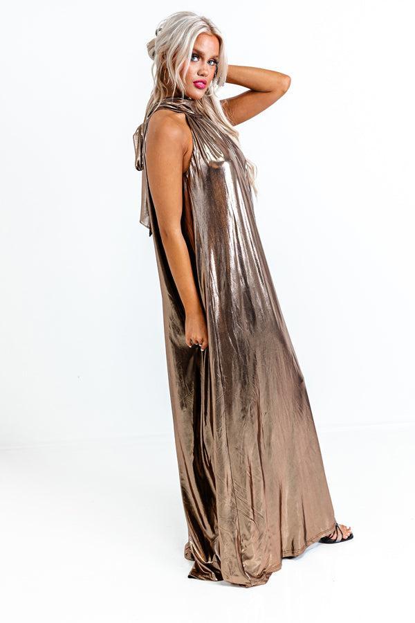 Amazing Views Metallic Jumpsuit Product Image