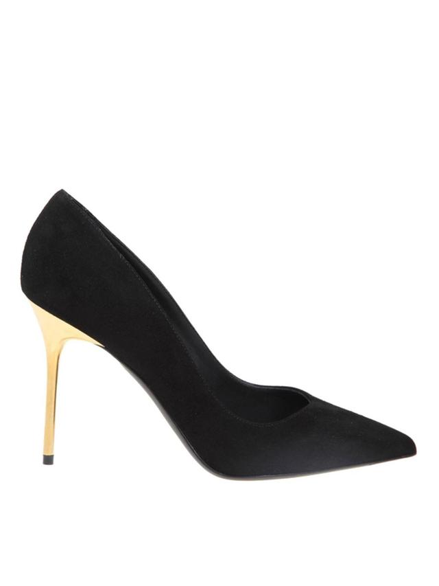 pointed-toe stiletto-heel pumps Product Image