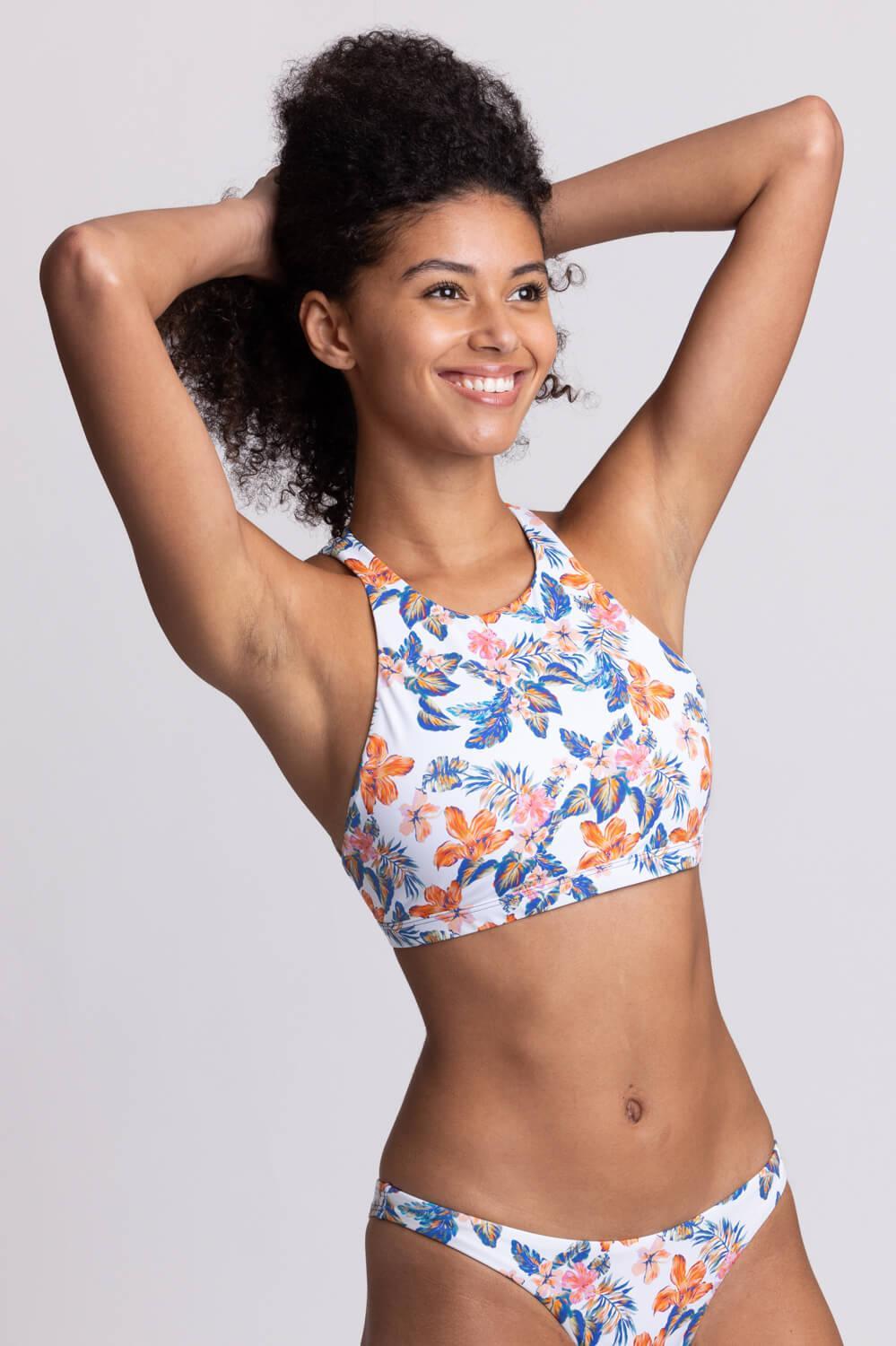 Jada Bikini Top - Flora Tiki Female Product Image