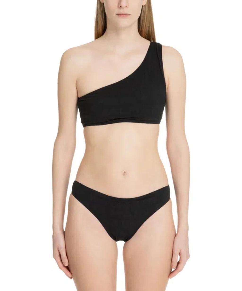 Jacquard Bikini In Black Product Image