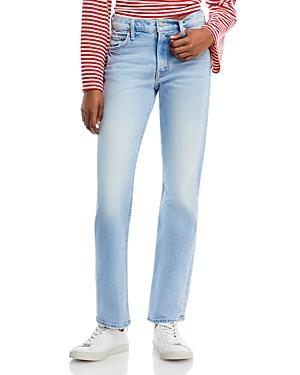 MOTHER The Smarty Pants Skimp High Waist Straight Leg Jeans Product Image