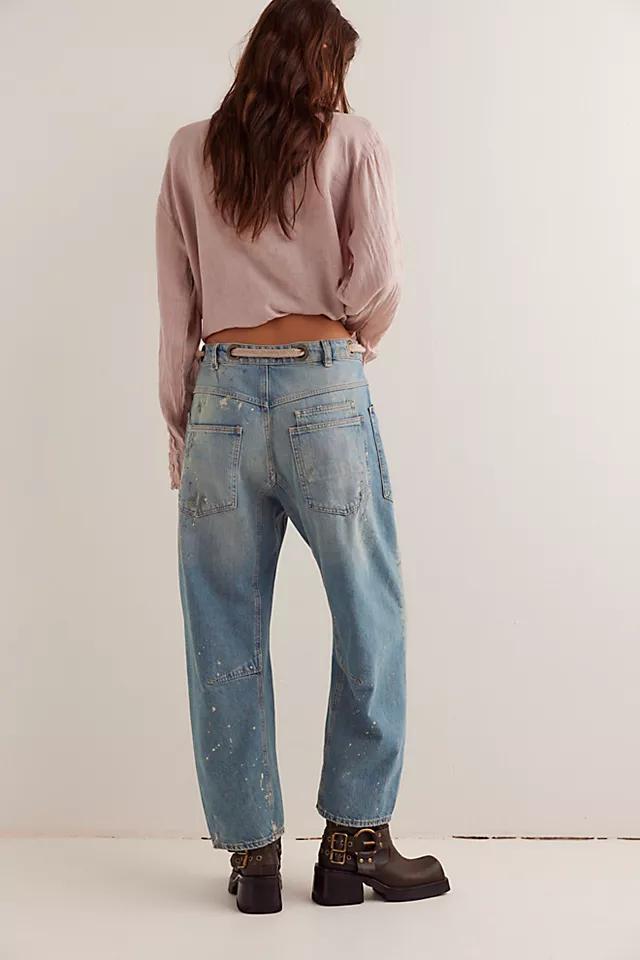 We The Free Moxie Pull-On Barrel Jeans Product Image