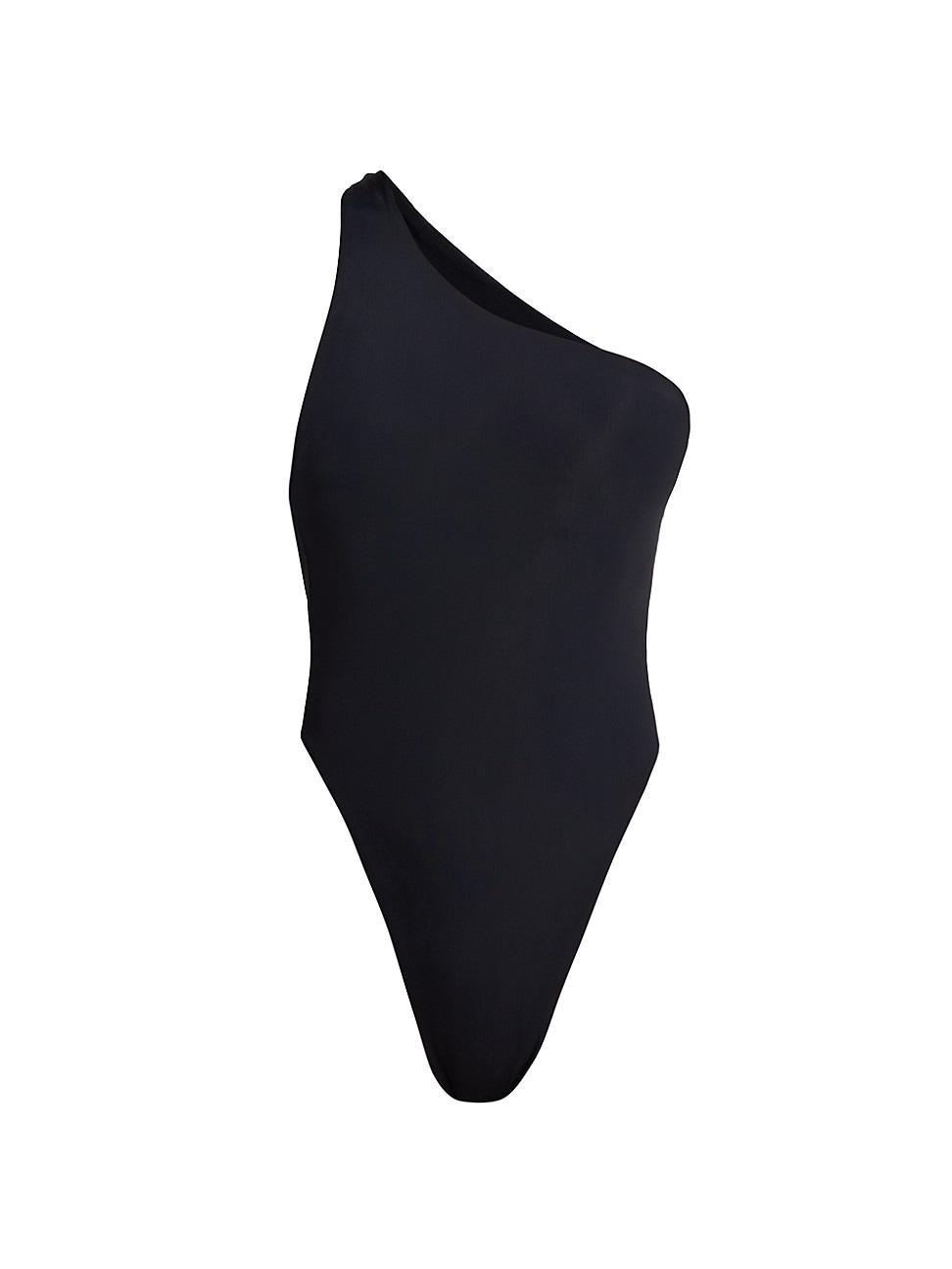 Womens Plunge One-Piece Swimsuit Product Image