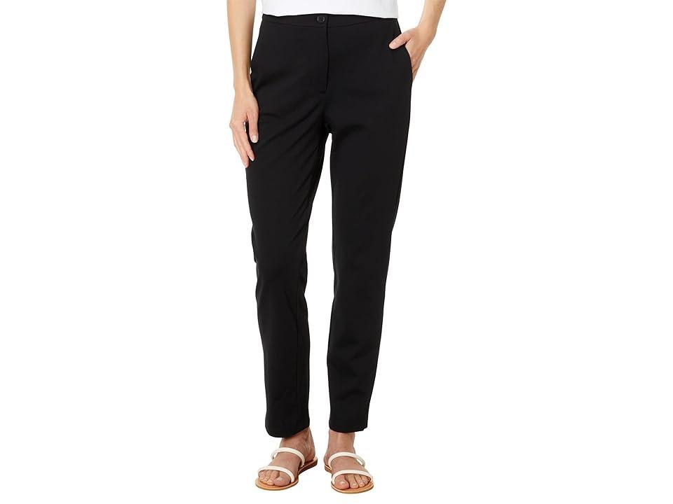 Eileen Fisher High Waist Slim Leg Ankle Pants product image