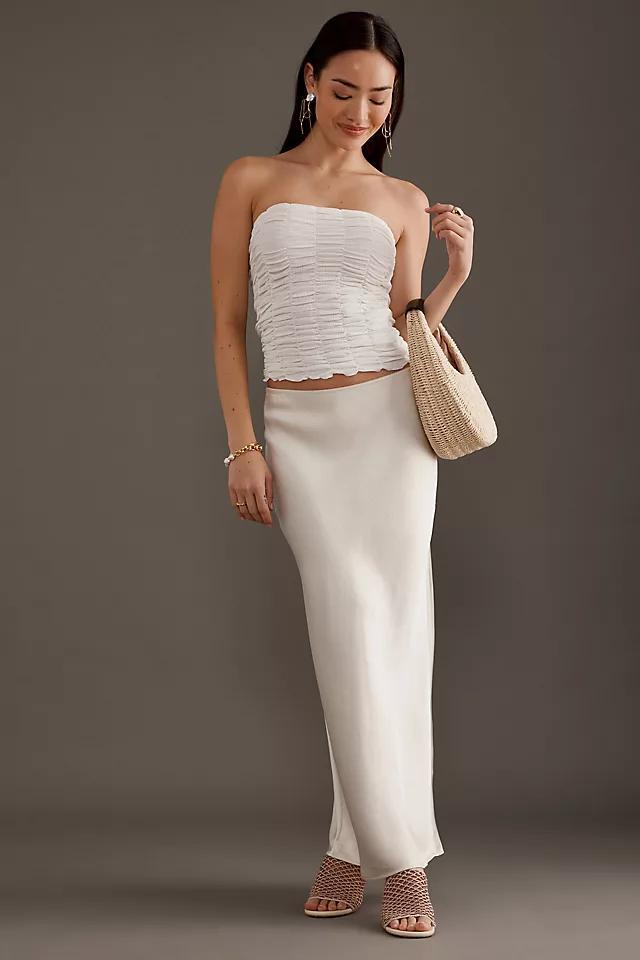 By Anthropologie Ruched Tube Top Product Image