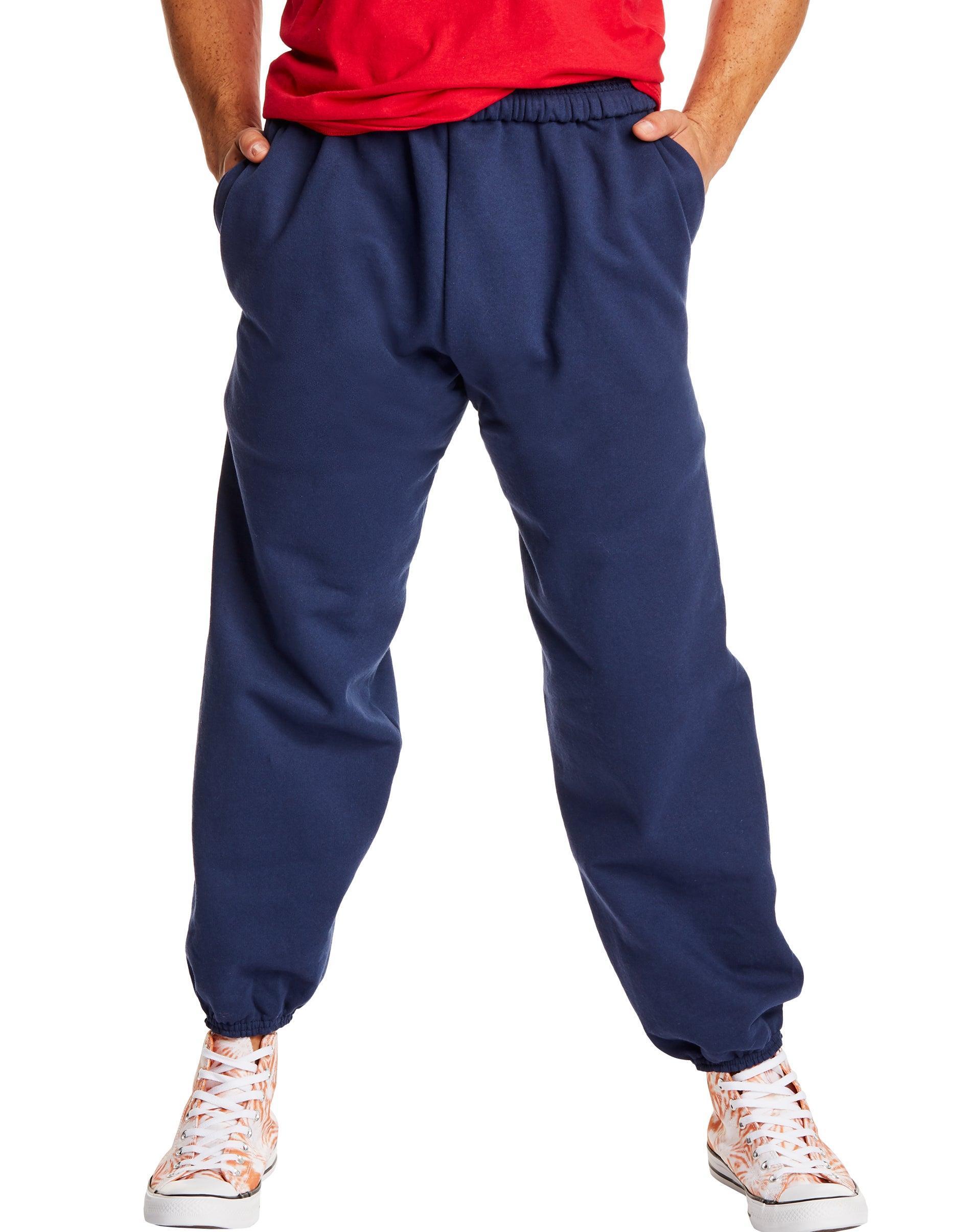 Hanes Sport Ultimate Mens Fleece Joggers, 32 Navy S Product Image