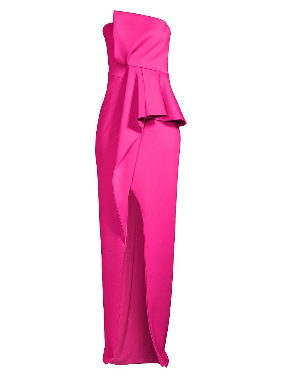 Womens Jonas Asymmetrical Draped Gown Product Image