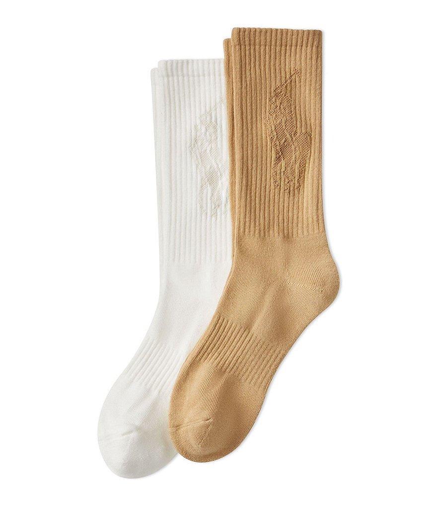 Polo Ralph Lauren Tonal Crew Socks 2-Pack Product Image