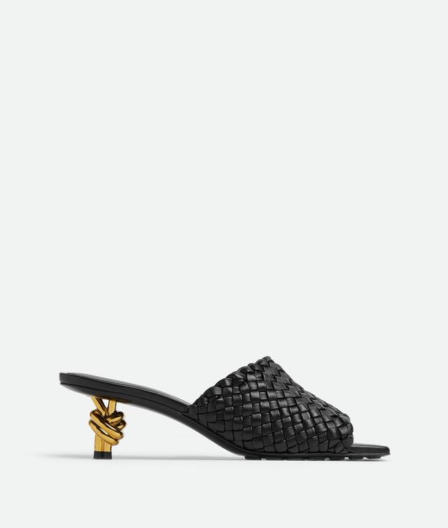 Women's Knot Mule in Black Product Image