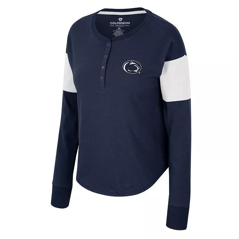 Womens Hawkeyes Cheryl Long Sleeve Henley Product Image