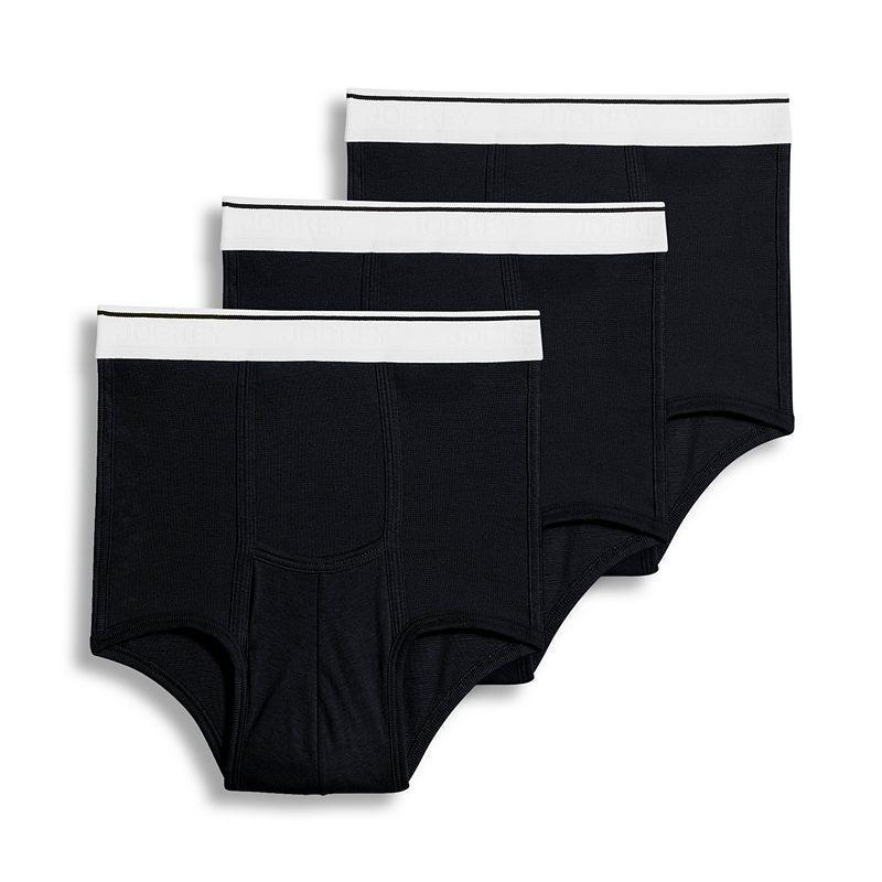 Mens Jockey 3-pack Full-Rise Briefs Product Image