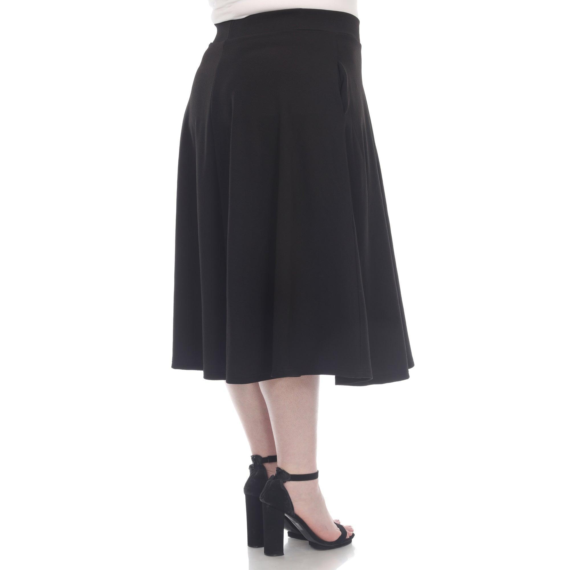 Tasmin Flare Midi Skirts - Plus Product Image