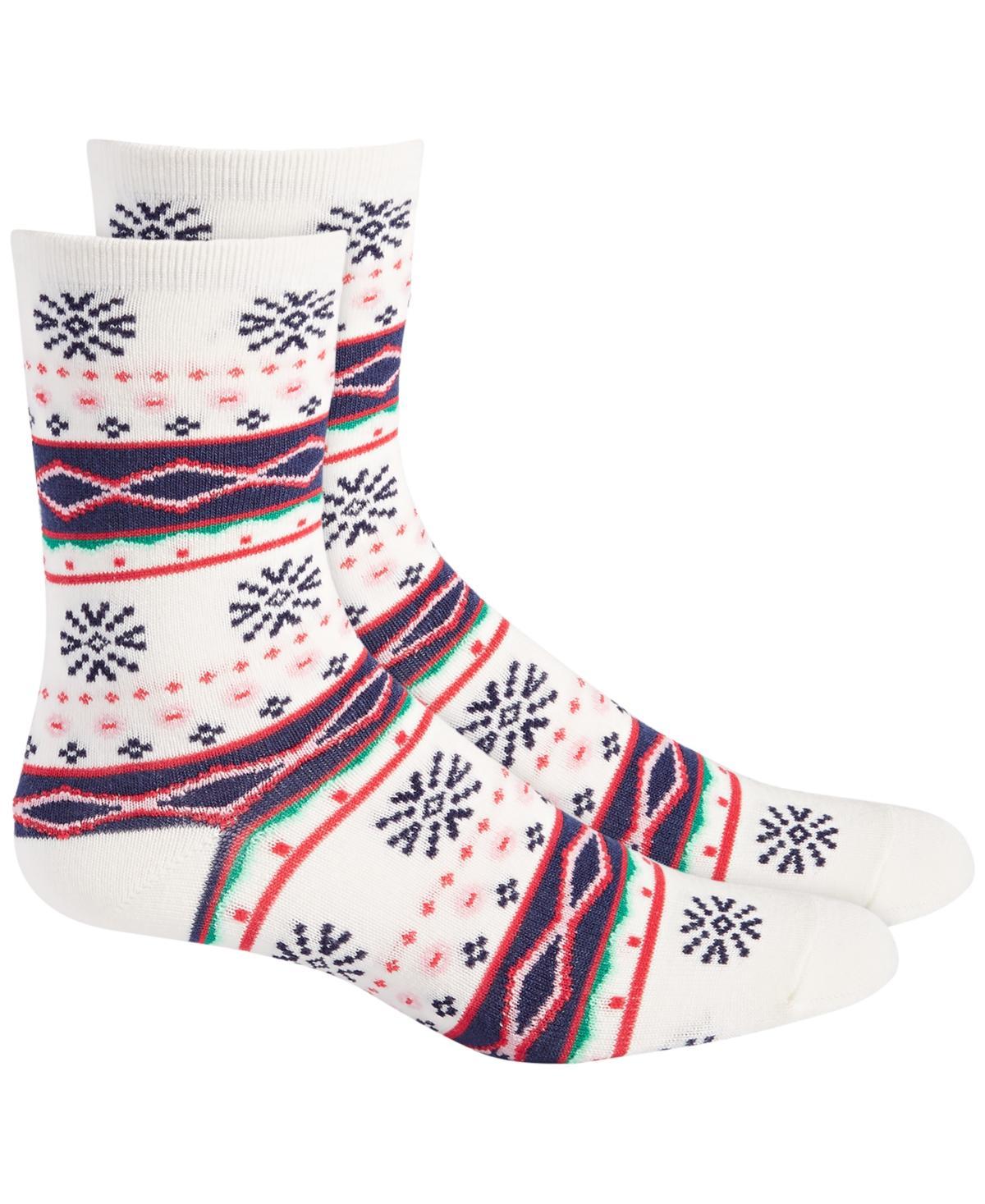 Holiday Lane Womens Holiday Crew Socks, Created for Macys Product Image