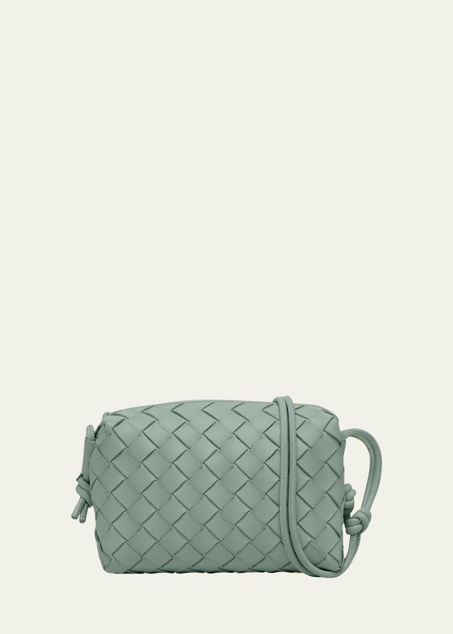 Bottega Veneta Small Intrecciato Leather Crossbody Bag Product Image