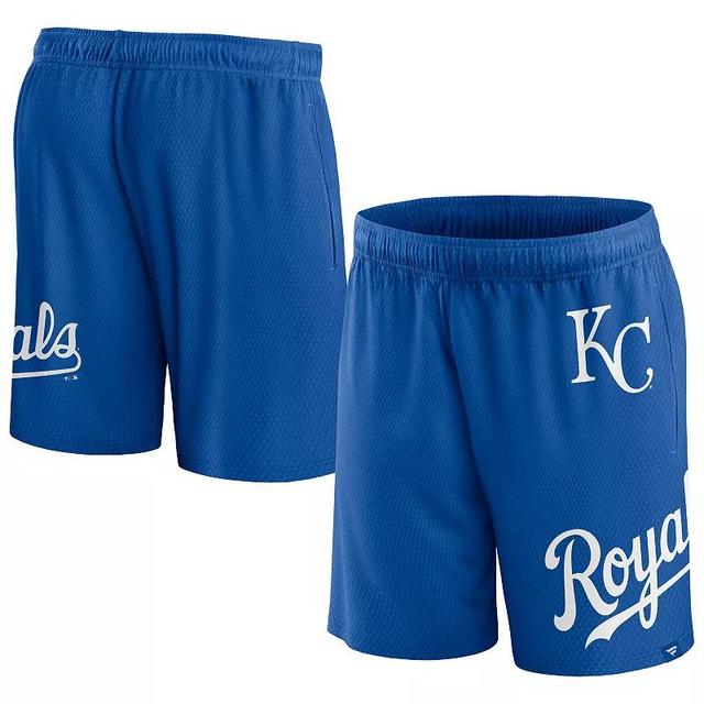 Mens Fanatics Royal Kansas City Royals Clincher Mesh Shorts Product Image