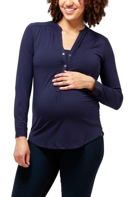 Nom Maternity Amelie Snap Front Maternity/Nursing Top Product Image