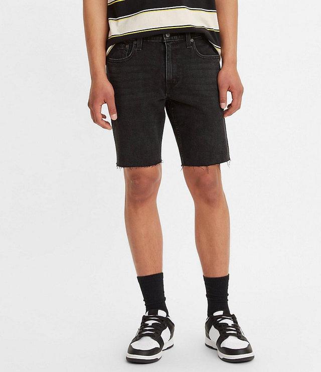 Levis 412 Slim Fit 9 Inseam Denim Shorts Product Image