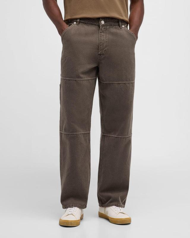 Mens Canvas Workwear Pants Product Image