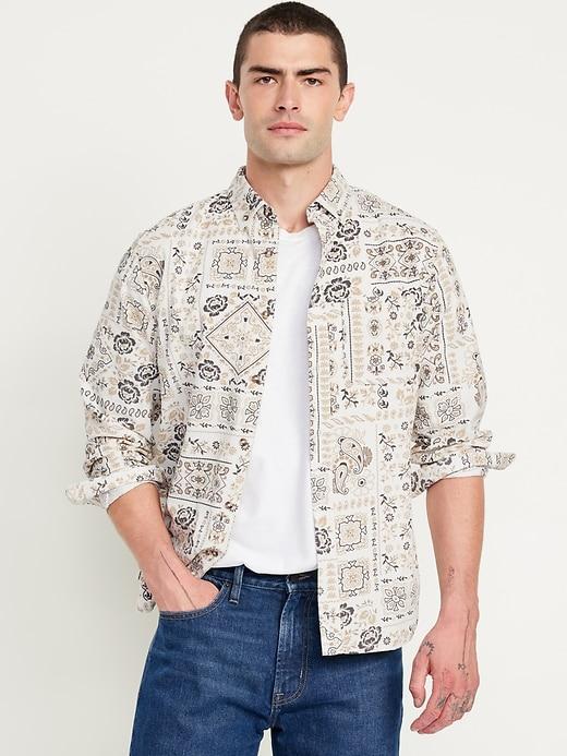 Button-Down Corduroy Shirt Product Image