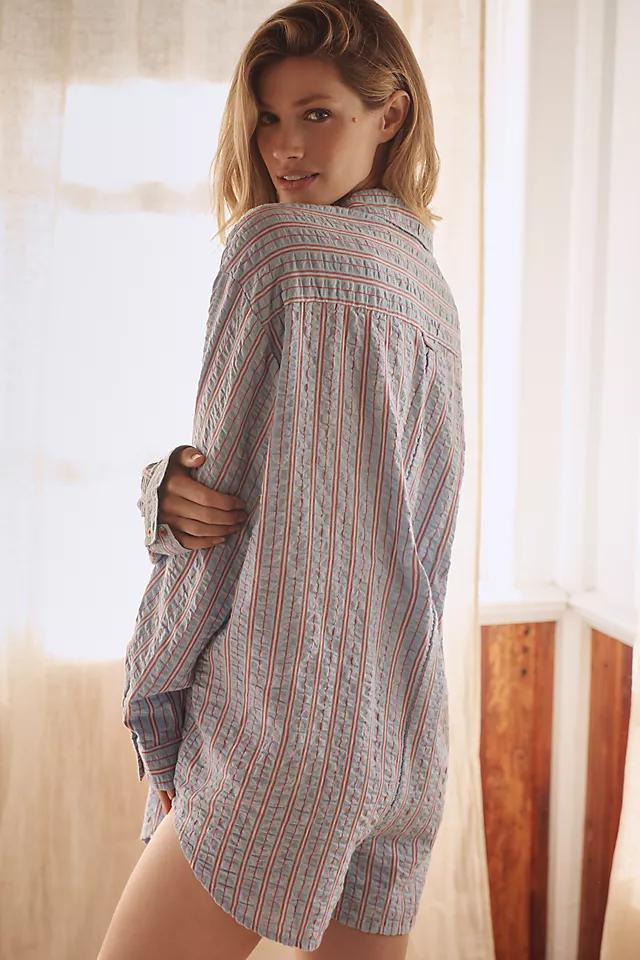 By Anthropologie Off-Duty Pajama Romper Product Image