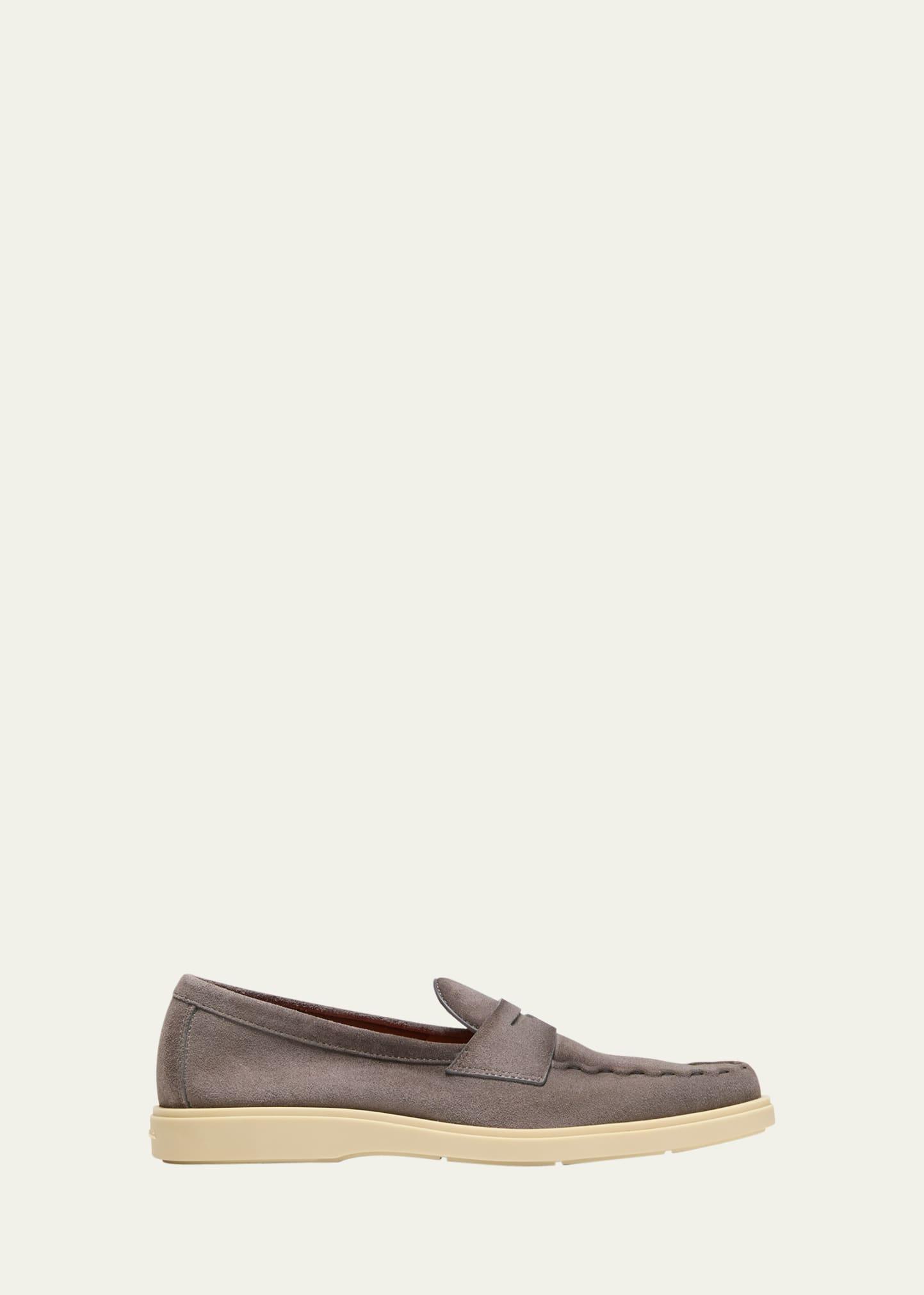 Mens Detroit Leather Penny Loafers Product Image