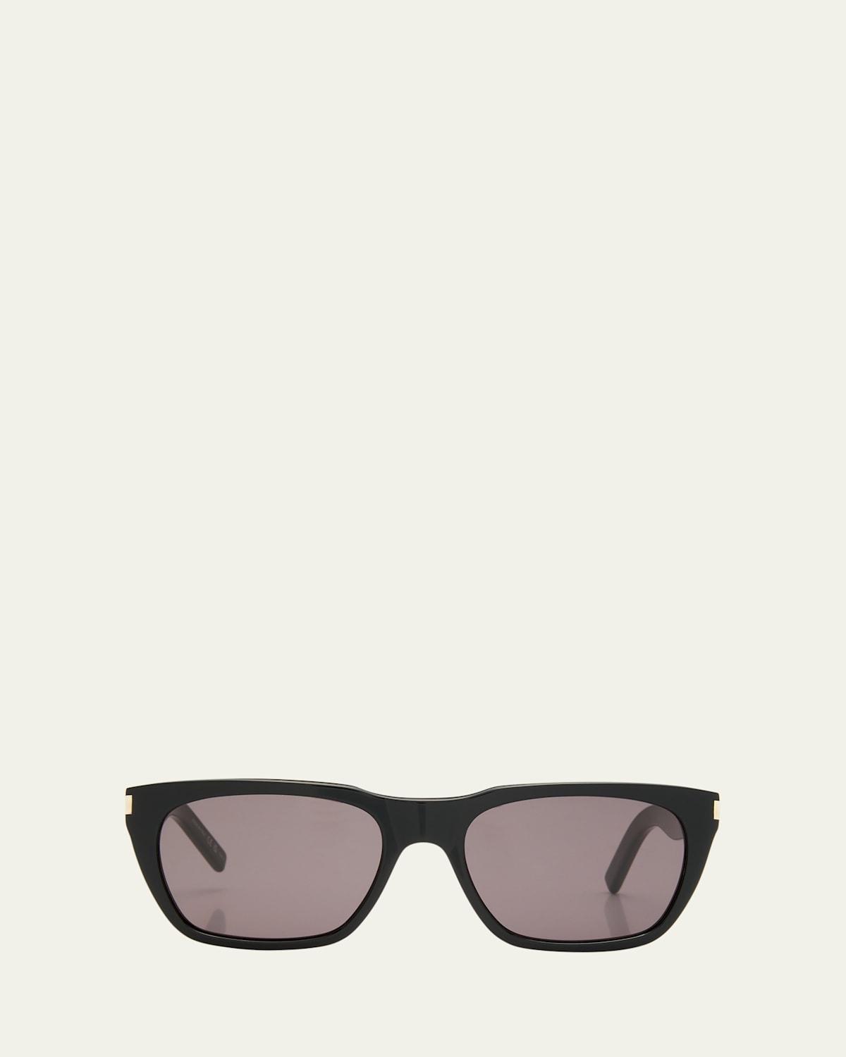 Mens SL 5980 Acetate Rectangle Sunglasses Product Image