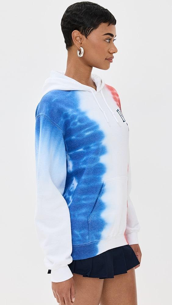 Junk Food Bills Stitch Tie Dye Hoodie | Shopbop Product Image